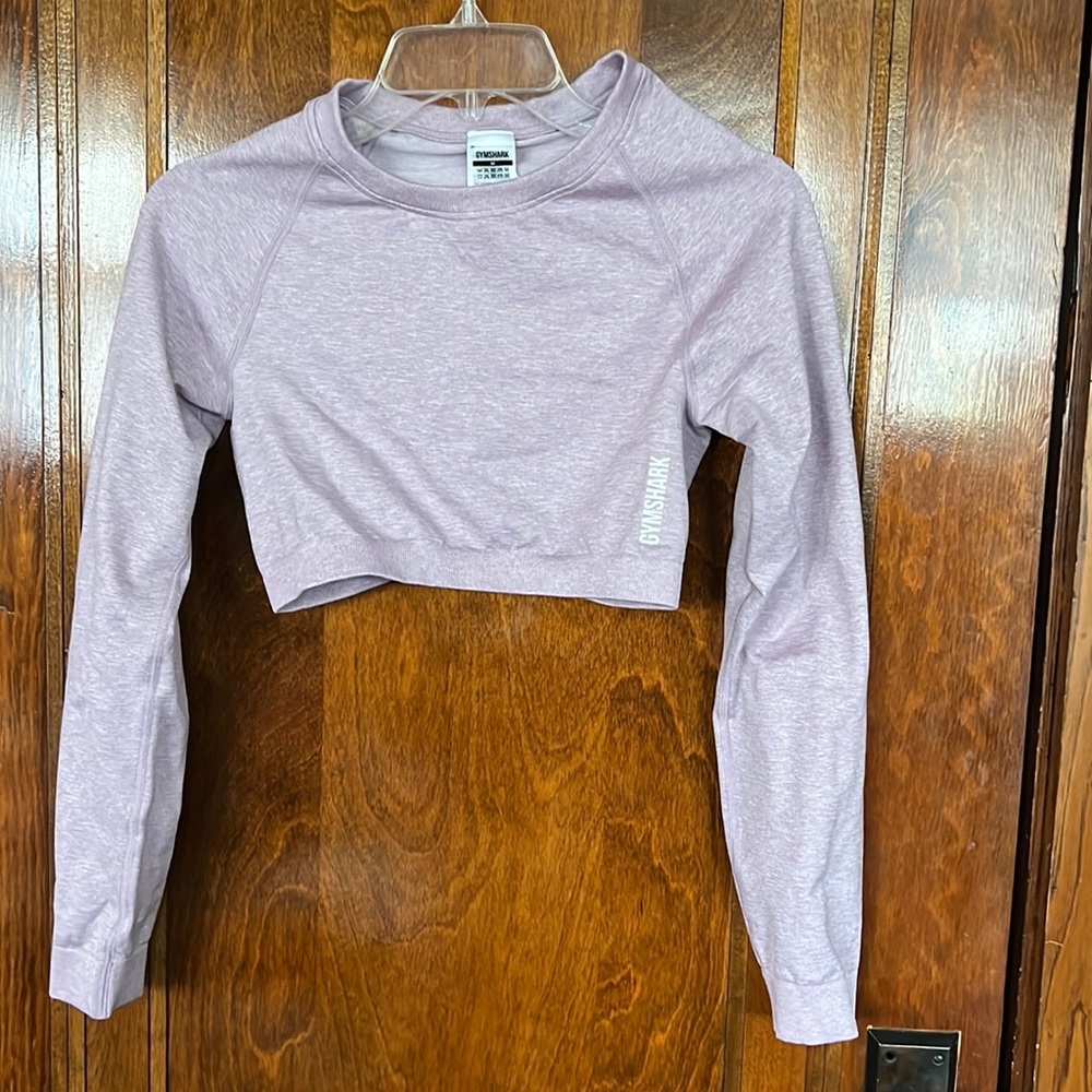 gymshark, long sleeve crop